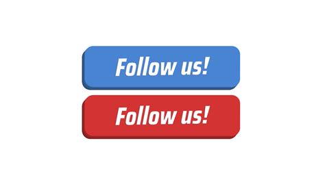 Follow Us Button Free Png Png