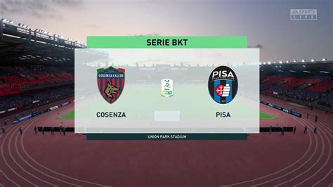 FIFA 23 Cosenza Vs Pisa Serie BKT Gameplay YouTube