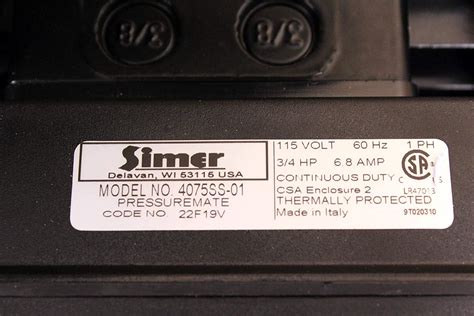 Simer 4075ss 01 34 Hp Pressure Booster Pump Reliable Store