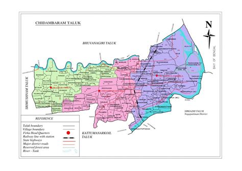 cuddalore district map cuddalore district government  tamilnadu