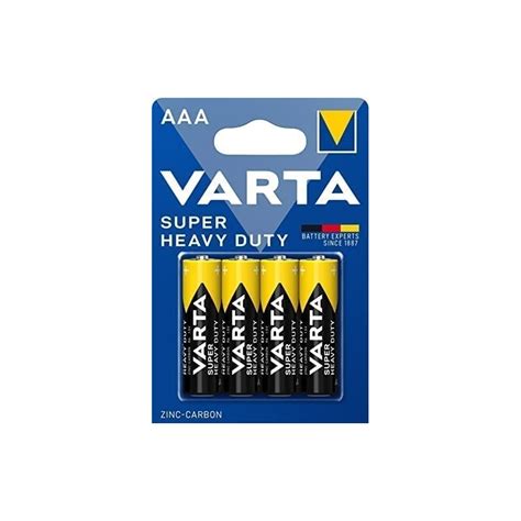 VARTA SuperLife AAA R03 Baterias Blister 4