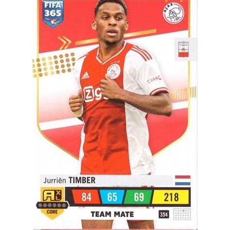 Comprar Trading Card Jurri N Timber Afc Ajax Panini Fifa Adrenalyn