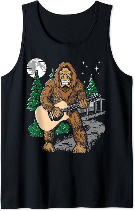 Funny Bigfoot Clothing Sasquatch Apparel Bigfoot Tank Top Amazon