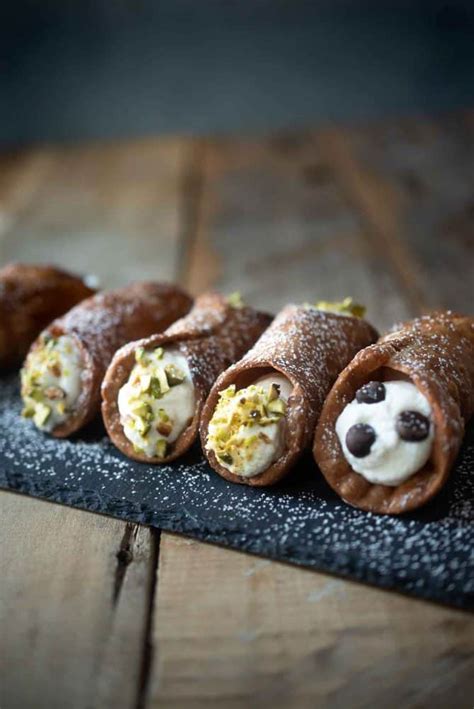 Traditional Sicilian Cannoli - Culinary Ginger