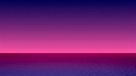 Synthwave Neon Desert Beach Background Opengameart Org