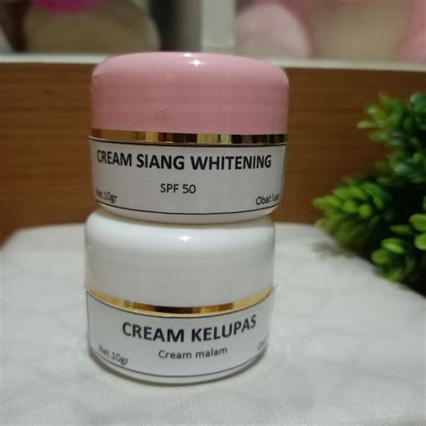 Krim Kelupas Siang Malam Paket Flek Tebal Siang Malam Lazada Indonesia