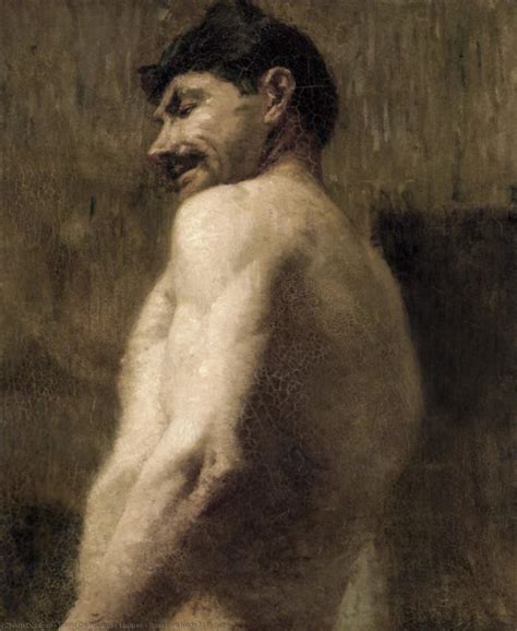 Reproduções De Belas Artes Busto de um homem nu 1882 por Henri De