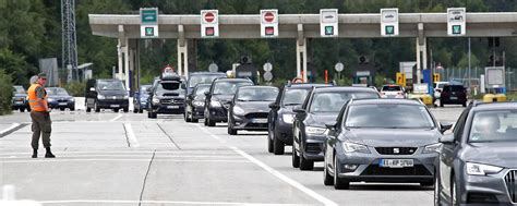 austria strengthens immigration control customs congestion