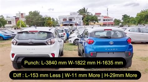 Tata Punch Vs Tata Nexon Detailed First Look Walkaround