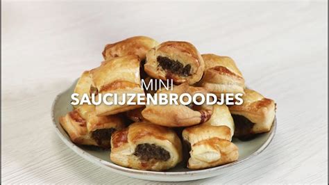 Mini Saucijzenbroodjes Maken Met Bladerdeeg Heerlijke Hapjes Voor Elke