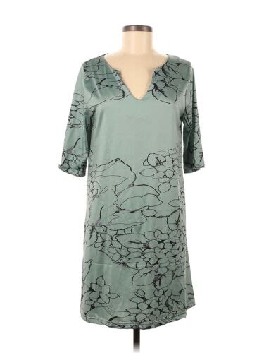 Unbranded Women Green Casual Dress M EBay