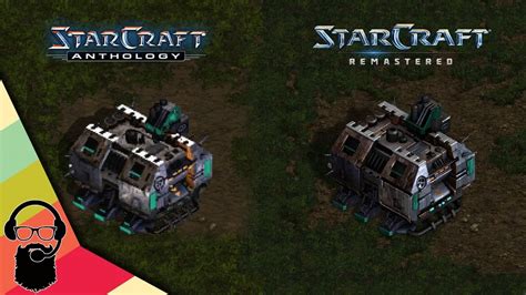 STARCRAFT: REMASTERED - TERRAN STRUCTURES - YouTube