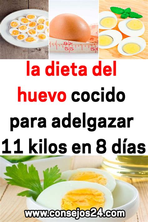 La Dieta Del Huevo Cocido Para Adelgazar 11 Kilos En 8 Días Salud