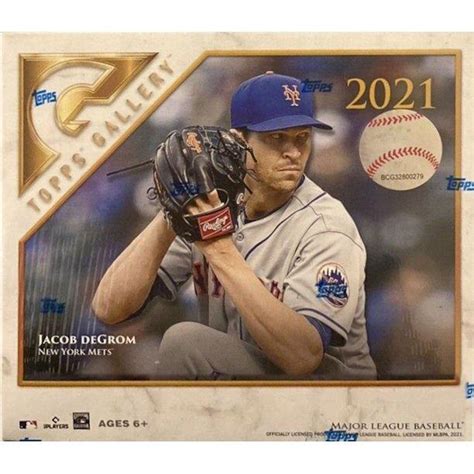 2021 Topps Gallery Baseball 7 Pack Blaster Box Da Card World