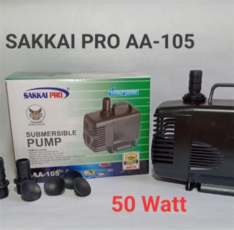 Submersible Pump Sakkai Pro Aa Pompa Aquarium Celup Pompa Aquarium