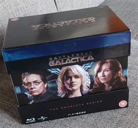 Battlestar Galactica The Complete Series Blu Ray Discs Blu Ray