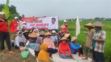 Dukungan Kembali Mengalir Kini Kelompok Petani Gresik Deklarasi Gus