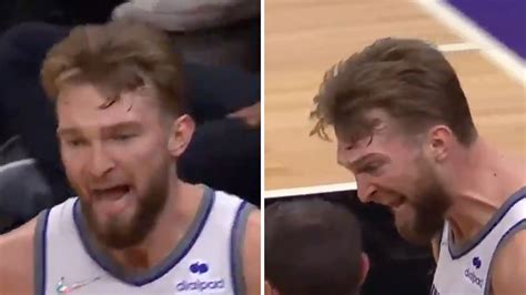 NBA S Domantas Sabonis Suspended After Bumping Referee