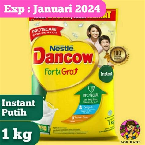 Jual PROMO Susu Dancow Fortigro Instant 1 Kg Dancow Putih Instan 1000