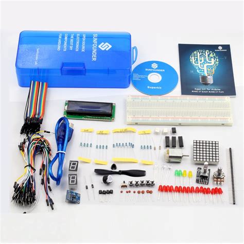 SunFounder New Lab Project Mega 2560 Super Starter Kit For Arduino