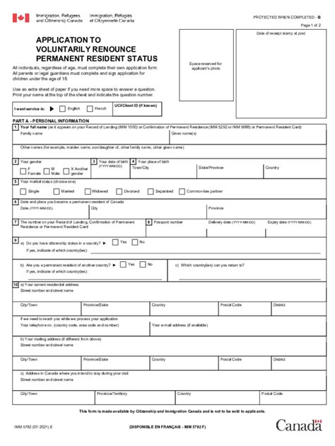 2021 2024 Form Canada Imm 5782 E Fill Online Printable Fillable