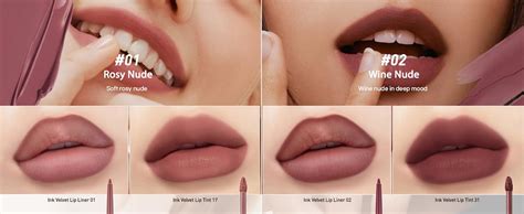 Amazon Peripera Ink Velvet Lip Liner Rosy Nude Beauty Personal Care