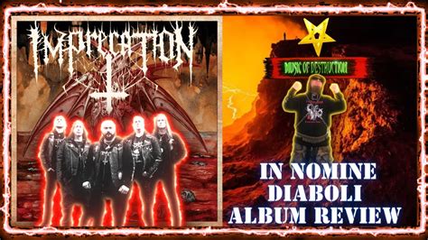 Unveiling Darkness Imprecation In Nomine Diaboli Review YouTube