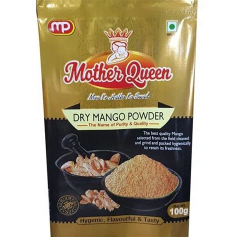 100g Mother Queen Dry Mango Powder Packaging Type Packet At Rs 21 Kg