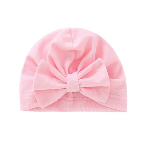 Jual Pimenova Turban Bayi Perempuan Lucu Polos Lembut Pita Turban