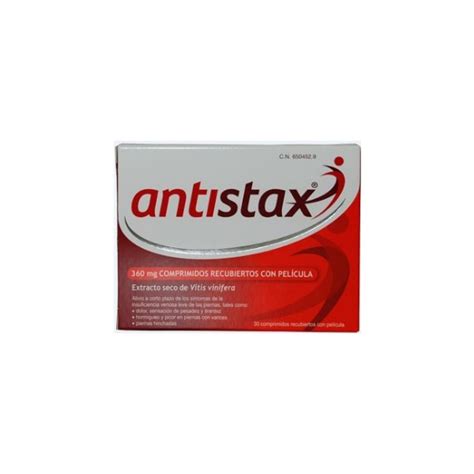 Antistax 360 mg 30 comprimidos recubiertos con película en farmacia