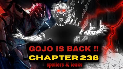 Gojo Satoru Comeback Gojo Is Back Gojo Return In Jujutsu Kaisen