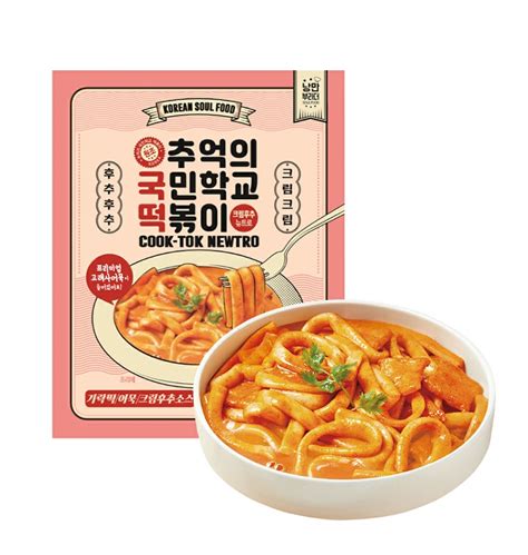 추억의 국민학교 떡볶이 국떡 크림후추 뉴트로 600g 티몬