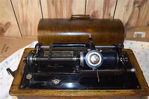 Edison Home Phonograph Model A Combination Conversion Restored For Sale