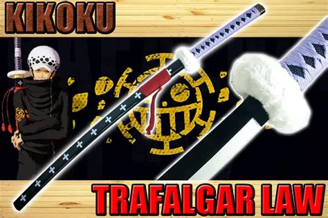 Katana Kikoku En Bois De Trafalgar Law