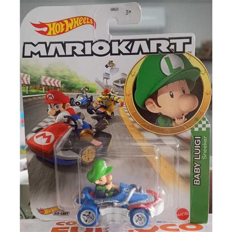 Mattel Mariokart Hot Wheels Shy Guy Standart Kart Toad Yoshi Baby Luigi Princess Peach Rosalina