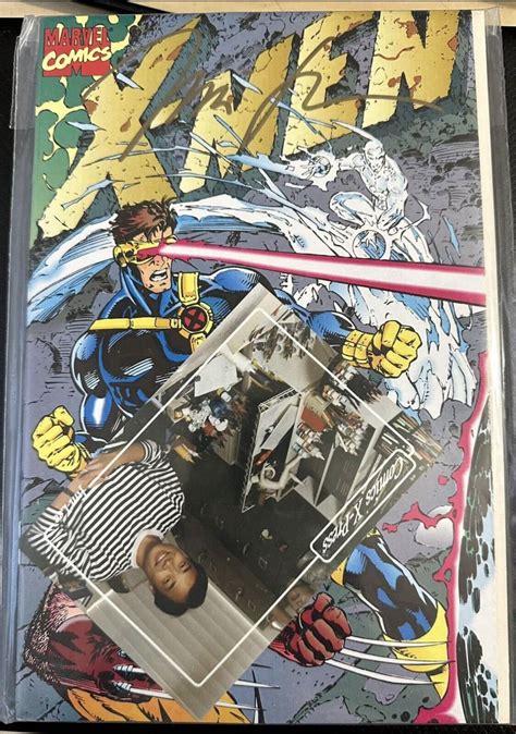 X Men Cover E Gatefold Variant Signed Jim Lee Marvel Comics X