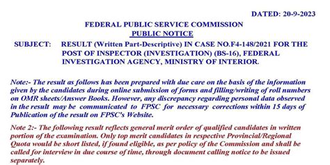 FIA Inspector Investigation Descriptive Test Result Case No 148 2021