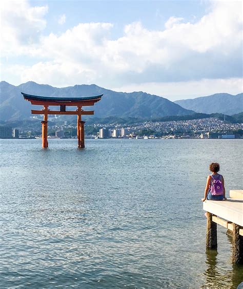 Visiting the Floating Torii Gate of Miyajima, Japan - Charlie, Distracted