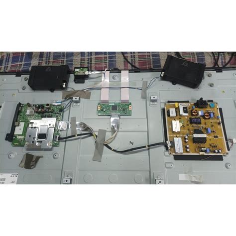 If Lg Uh T Mainboard Powerboard Tcon Tcon Ribbon Lvds