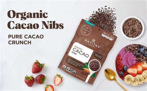 Amazon Navitas Organics Raw Cacao Nibs Oz Bag Servings