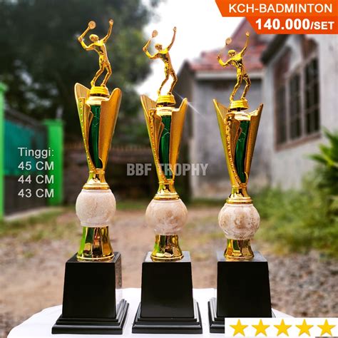 Jual Piala Badminton Set Kch Badminton Untuk Juara Shopee Indonesia