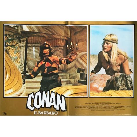 CONAN THE BARBARIAN Movie Poster 18x26 in.