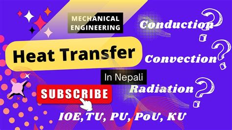 Heat Transfer Bme L4 Youtube