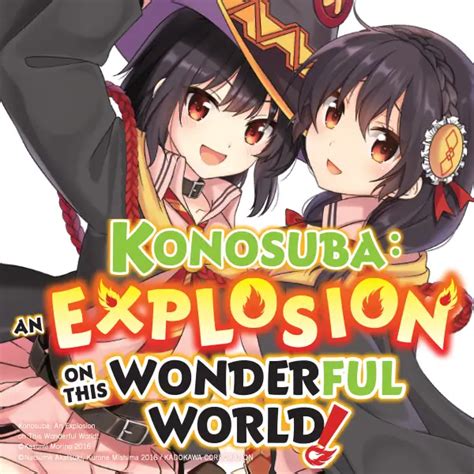 Konosuba An Explosion On This Wonderful World Light Novel Novels