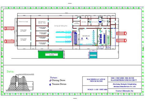 2000bph Slaughterhouse Layout Model Pdf Nature