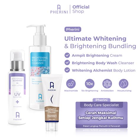 Paket Ultimate Body Care Pherini Armpit Brightening Cream Whitening