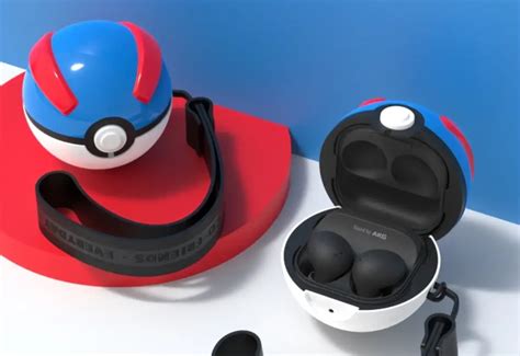 Samsung Galaxy Buds Fe With Pokemon Great Ball Cover Bundle Available