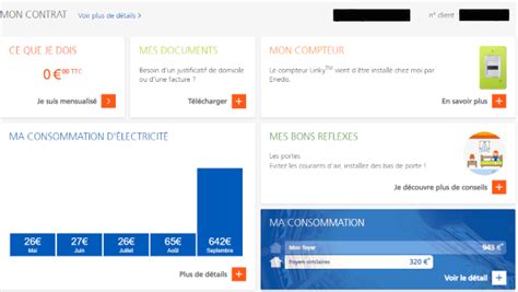 Edf Espace Client Mon Compte Accès Fonctionnalités