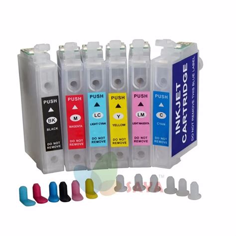 T0981 98 Refillable Ink Cartridge For Epson Artisan 700 800 710 810 600 725 835 837 730 With Arc