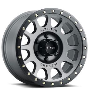 17 Method Wheels 704 Titanium Off Road Rims MD108 3